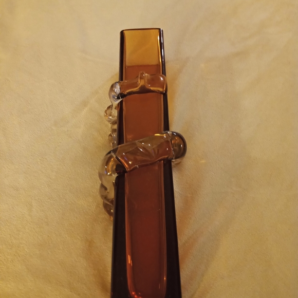 Vintage glass vase - Picture 6 of 11